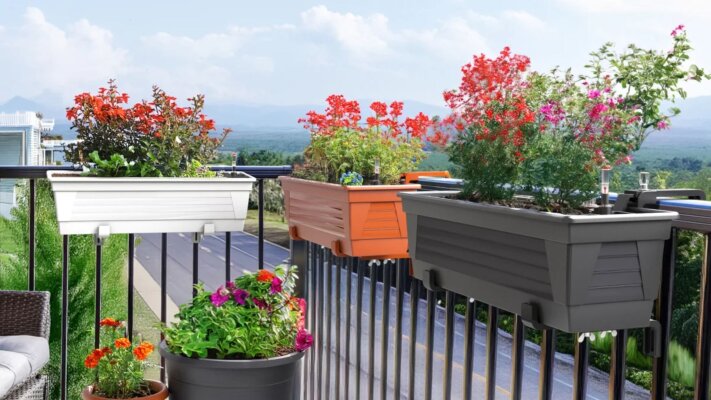 So verwandeln Sie Ihren Balkon im Frühling in eine blühende Oase - Frühlingszauber auf dem Balkon: Pflanzen-Tipps &amp; Blumenkasten Milano