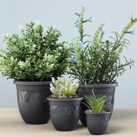 Blumentopf Capri Anthrazit Ø 40 cm