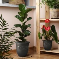 Blumentopf Capri Anthrazit Ø 40 cm