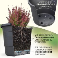 Blumentopf Terra Ø 54 cm Anthrazit