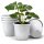 Übertöpfe Capri 5er Set - Weiss Ø 40 cm
