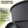 Blumentöpfe Milano mit Untersetzer 10er Set - Farbe Anthrazit Ø 18 cm
