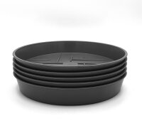 Untersetzer 5er Set - Farbe Anthrazit Ø 35 cm