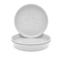 Untersetzer 3er Set - Farbe Weiss Ø 18 cm