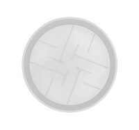 Untersetzer 3er Set - Farbe Weiss Ø 35 cm