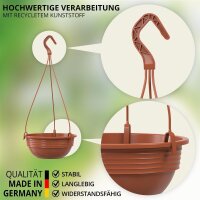 Blumenschale Hängeampel - Terrakotta Ø 32 cm