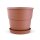 Blumentopf Milano mit Untersetzer Terrakotta Ø 26 cm