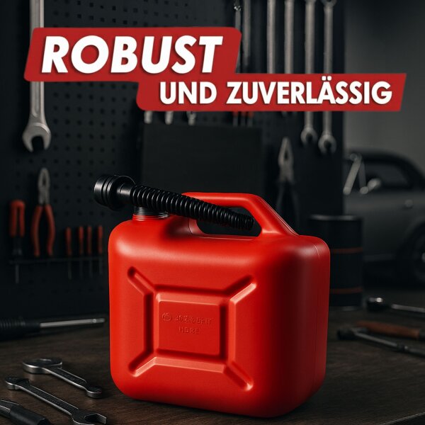 Benzinkanister Set (5L, 10L & 20L) – Ihre zuverlässige Kraftstoffreserve
