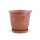 Blumentopf Capri mit Untersetzer Terrakotta Ø 40 cm